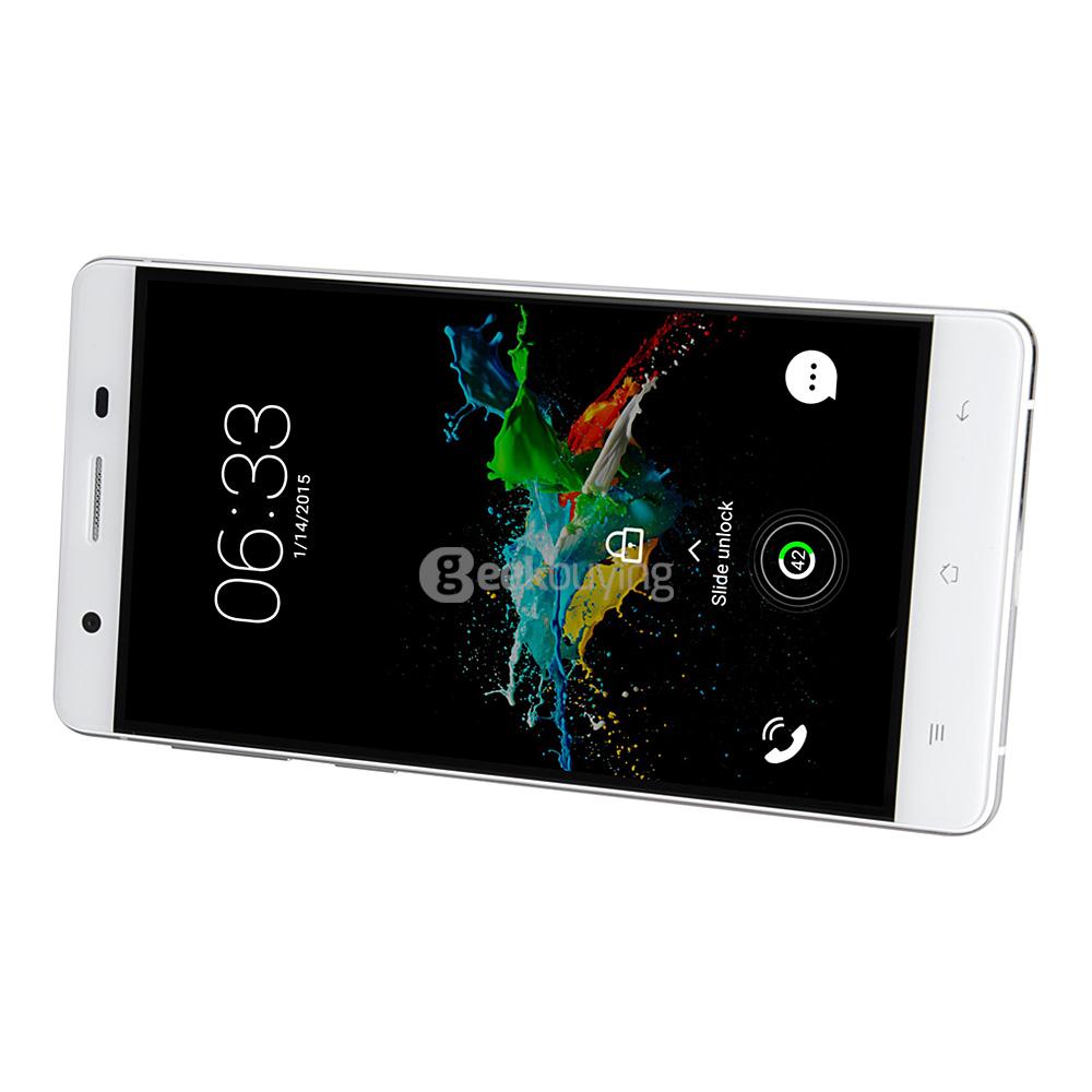 [HK Stock] CUBOT S550 5.5inch IPS HD 4G FDD-LTE Android 5.1 Smartphone 2GB 16GB 64-bit MTK6735 Quad Core 13.0MP Touch ID - White