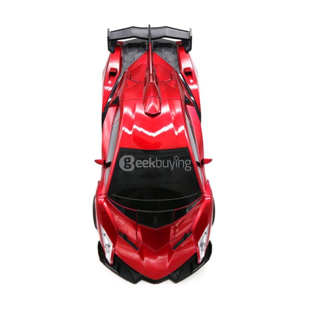 JIA QI TT667B 2.4G RC Stunt Robot Remote Control Deformation Flash Robot