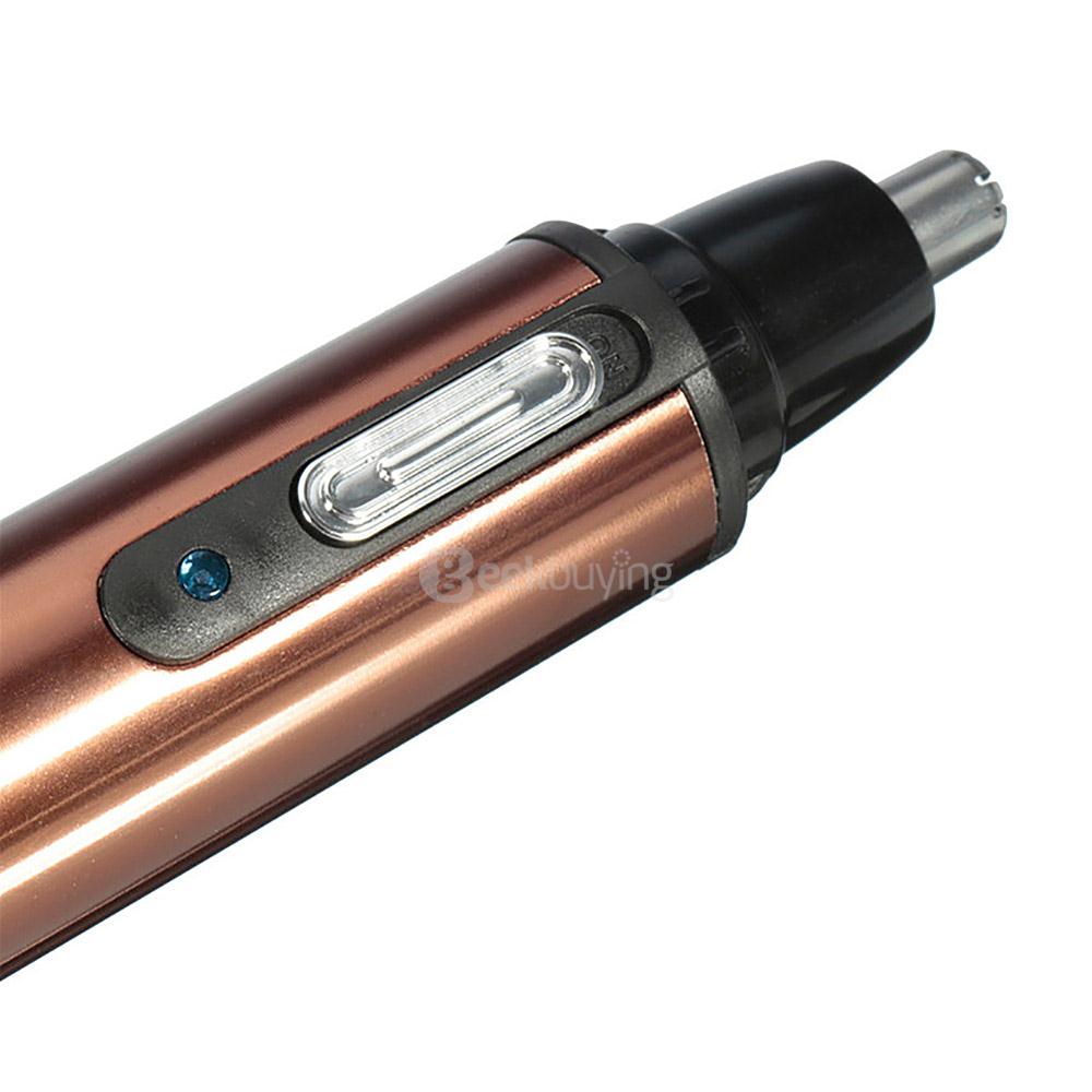Kemei KM6619 Professional Rechargable Electric Nose Hair Trimmer Ear Hair Remover Epilator Eyebrows Clipper