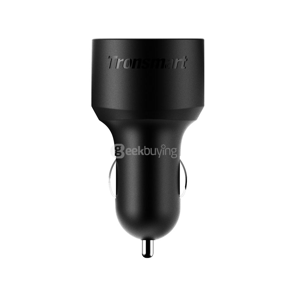 QC3.0 3P Quick Charge 3.0 Car Charger 42W  1 Quick Charge Port Compatible with Quick Charge 2.0 and 2 VoltIQ Ports