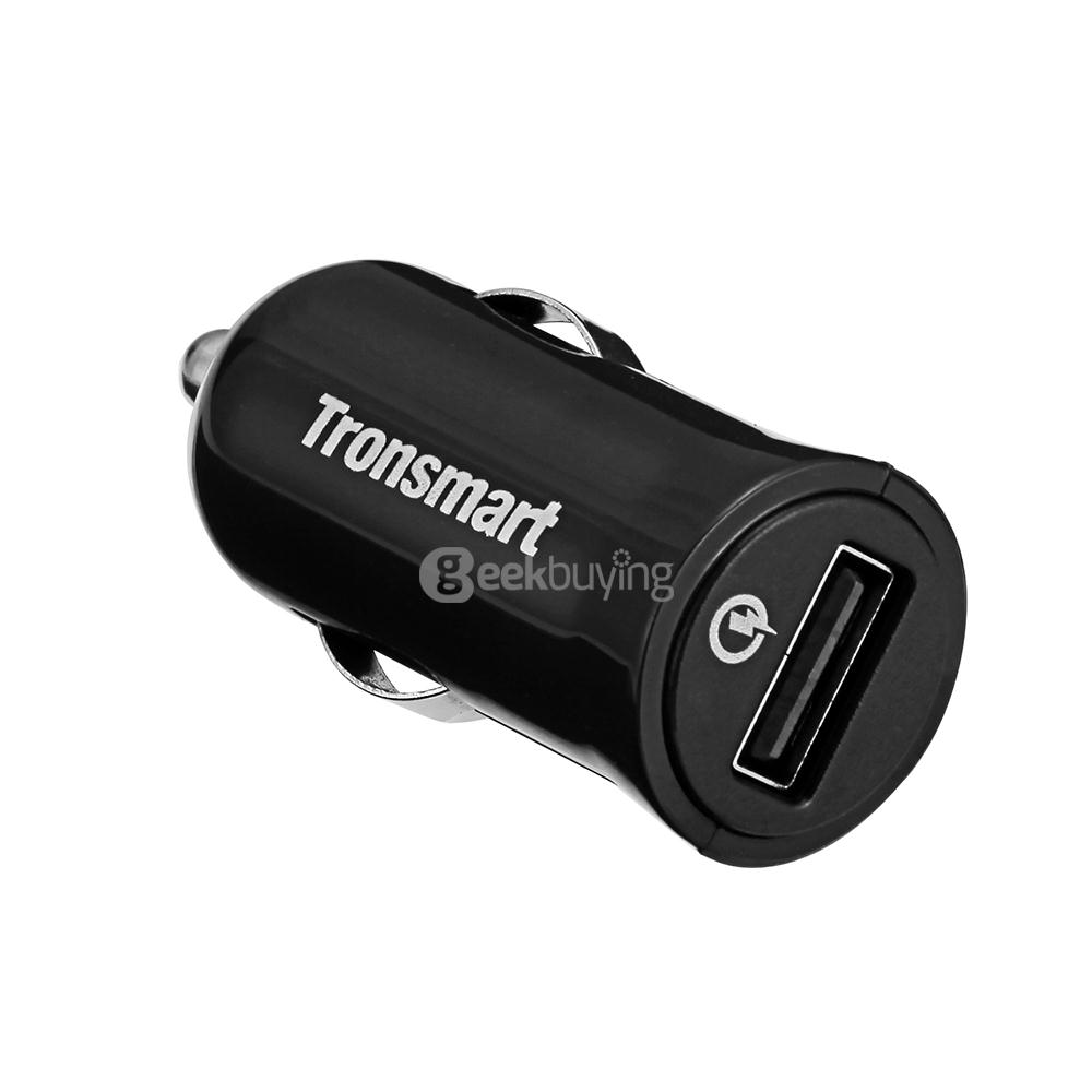 [Qualcomm Quick Charge 3.0] Tronsmart Quick Charge 3.0 18W USB Car Charger for Xiaomi Mi 5 / Mi 5 Pro / LG G5 / LETV MaxPro
