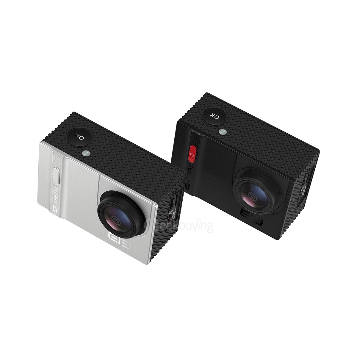 Elephone Explorer Pro 2.0inch TFT 4K 12MP NTK96660  WiFi Action Camera with 170 / 120 / 90 Wide Angles  Voice Broadcast Sports Camera with 2.4G Remote Controller  -  Silver