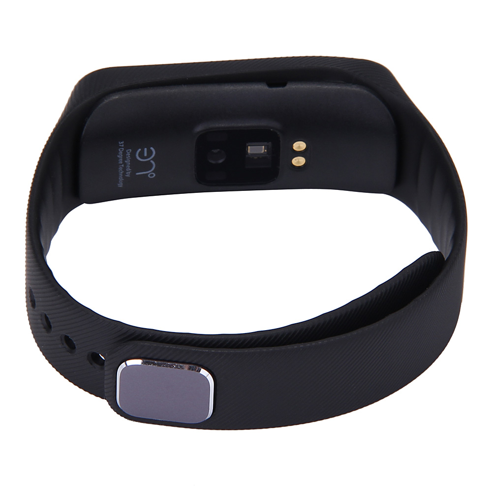 Makibes L18 IP54 Bluetooth Smart Bracelet BT4.0 Blood Pressure Heart Rate Fatigue State Tracker for Android / IOS Phones - Black