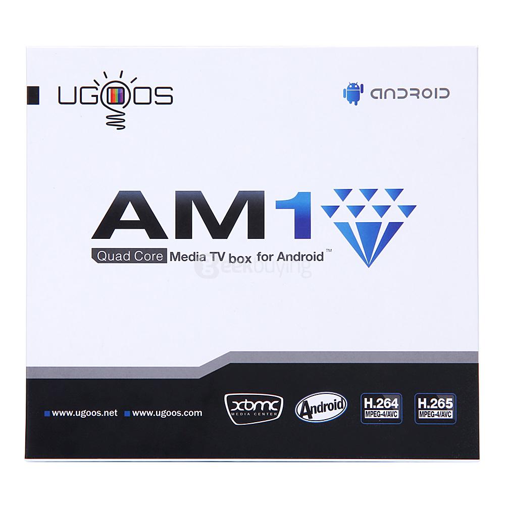 UGOOS AM1 Amlogic S905 4K TV BOX  Android 5.1.1 2G/16G 802.11AC WIFI 1000M LAN Bluetooth4.0 KODI HDMI 1080P