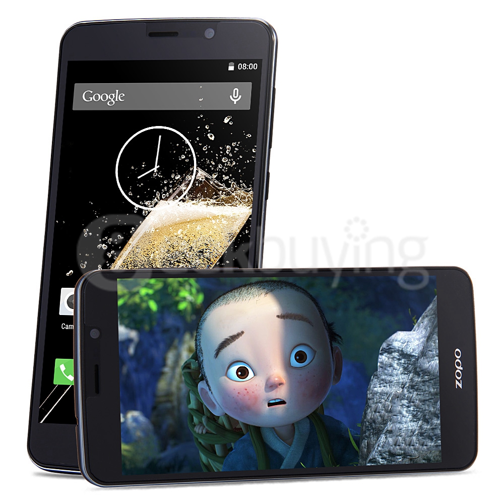 ZOPO Speed 7 Plus 5.5inch FHD Android 5.1 3GB 16GB 4G Smartphone 64bit MT6753 Octa Core 13.2MP Miracast OTG Hotknot - Black