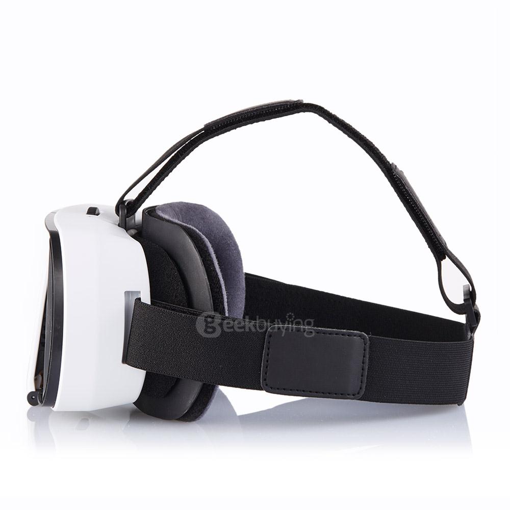 Deepoon V3 Immersive 3D Virtual Reality VR Headset FOV96 Adjustable IPD and Focus Video Game VR Headset with Bluetooth Remote Control for 4.7-5.7inches Smartphones