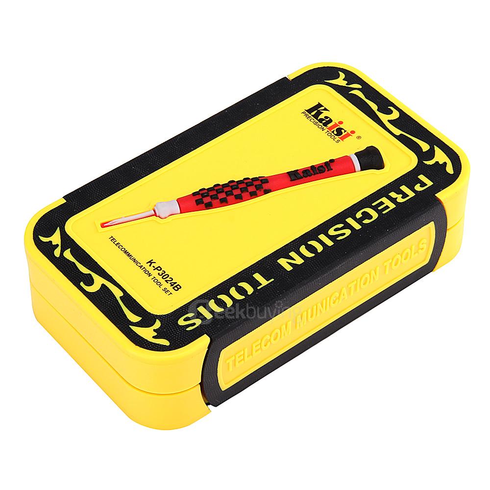 Kaisi K-P3024B 24 Pieces  In 1 Precision Tools Telecommunication Tool Set Toolkit