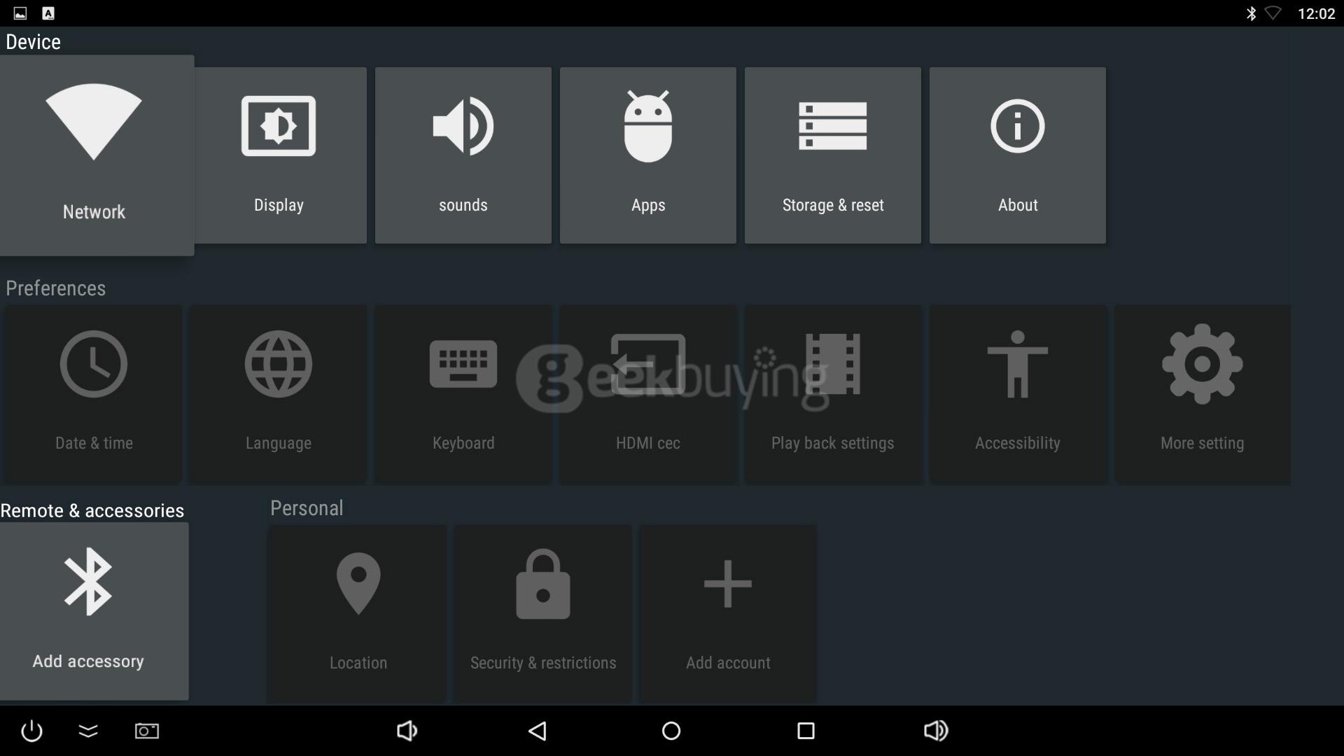 UGOOS AM1 Amlogic S905 4K TV BOX  Android 5.1.1 2G/16G 802.11AC WIFI 1000M LAN Bluetooth4.0 KODI HDMI 1080P