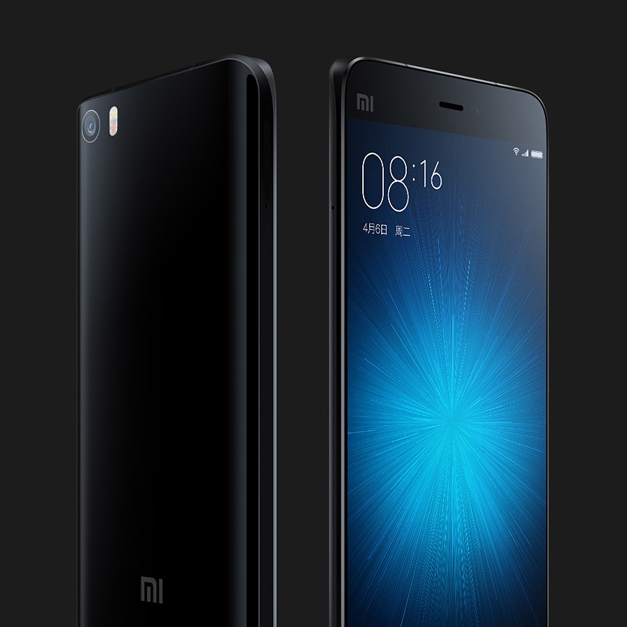 Xiaomi Mi5 5.15inch FHD Android 6.0 OS 3GB 32GB 4G LTE Smartphone 64-Bit Qualcomm Snapdragon 820 Quad Core Type-C 3D Glass Cover - Black
