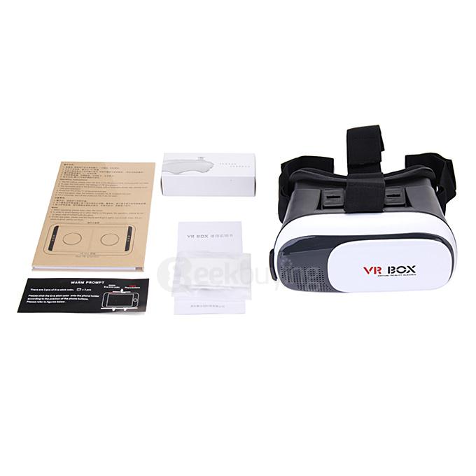 Original VR BOX 2 Head Mount Virtual Reality VR Headset IPD Focus Adjustment FOV95 Bluray Proof 3D Game Movie Headset with Bluetooth Remote Control and Blu-ray Proof Toughened Glass for 3.5 -  6.0 inch Smartphones