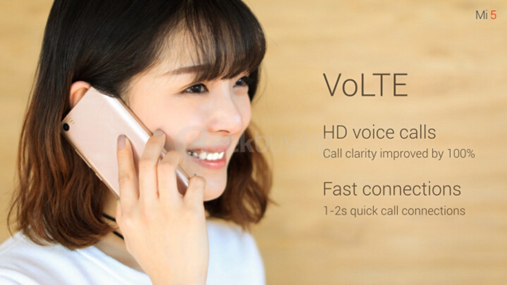 [Spain Stock]Xiaomi Mi5 5.15inch FHD Android 6.0 OS 3GB 32GB 4G LTE Smartphone 64-Bit Qualcomm Snapdragon 820 Quad Core Type-C 3D Glass Cover - White