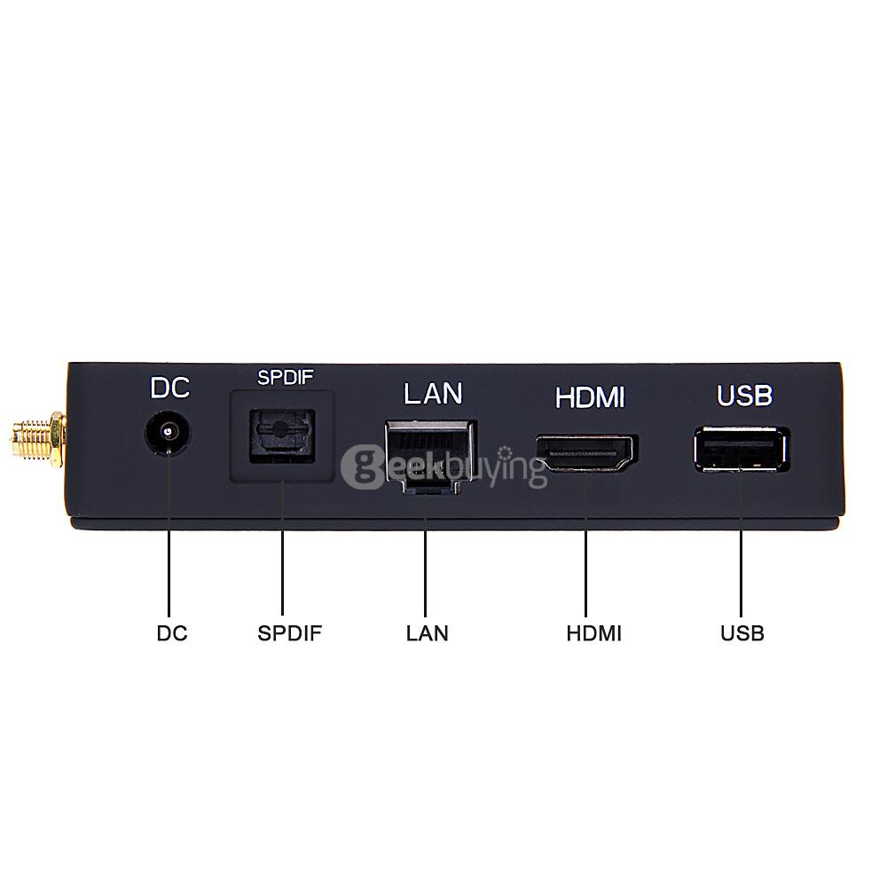 UGOOS AM1 Amlogic S905 4K TV BOX  Android 5.1.1 2G/16G 802.11AC WIFI 1000M LAN Bluetooth4.0 KODI HDMI 1080P