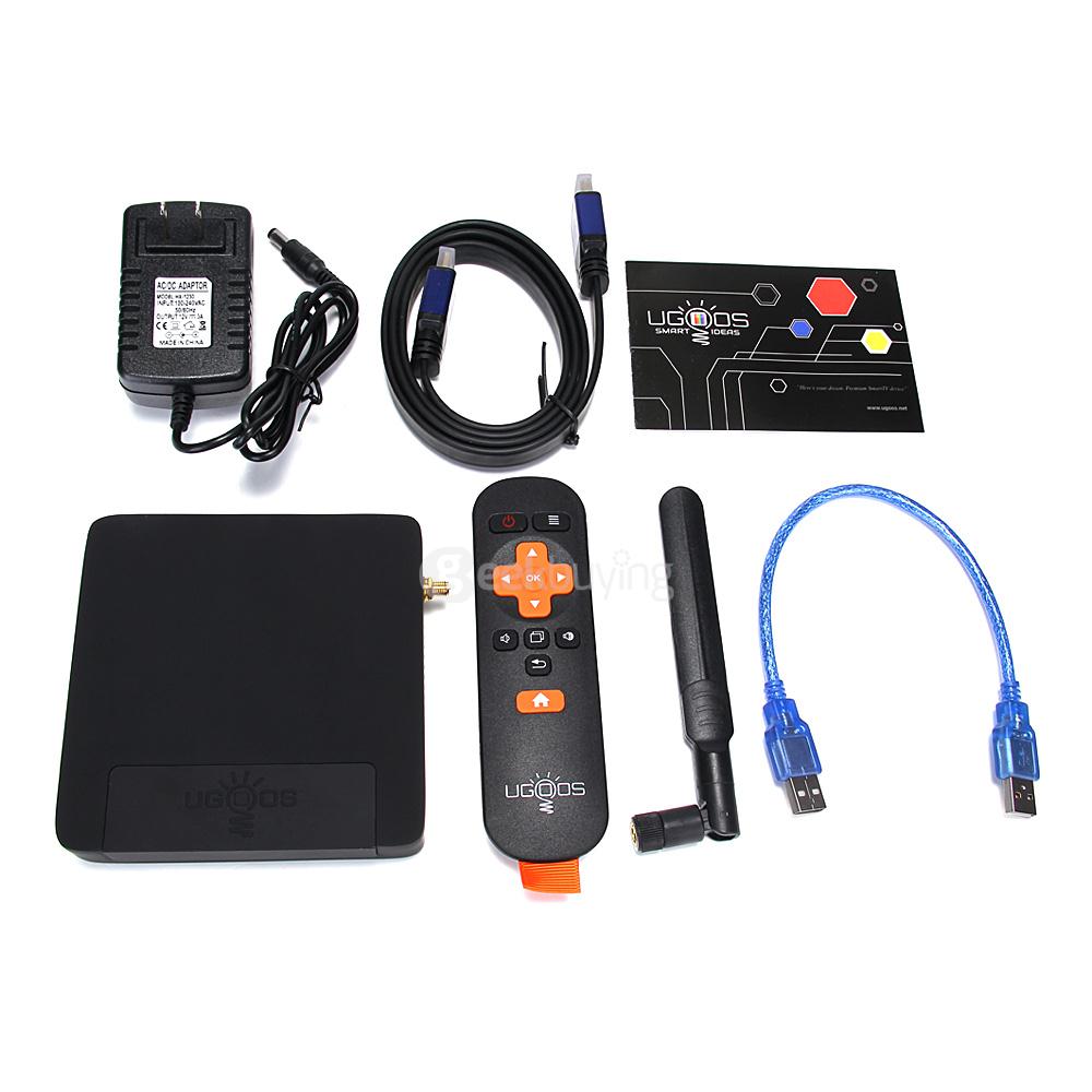 UGOOS AM1 Amlogic S905 4K TV BOX  Android 5.1.1 2G/16G 802.11AC WIFI 1000M LAN Bluetooth4.0 KODI HDMI 1080P