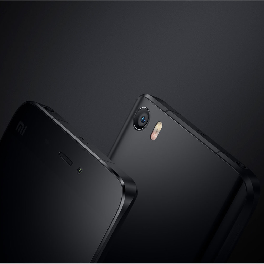 [Spain Stock][Official Golobal Version]Xiaomi Mi5 5.15inch FHD Android 6.0 OS 3GB 32GB 4G LTE Smartphone 64-Bit Qualcomm Snapdragon 820 Quad Core Type-C 3D Glass Cover - Black