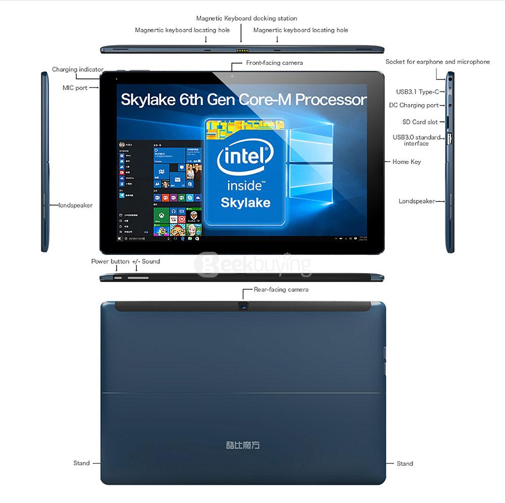 Cube i9 2 in 1 Ultrabook Tablet PC 12.2 inch Windows10 4GB/128GB