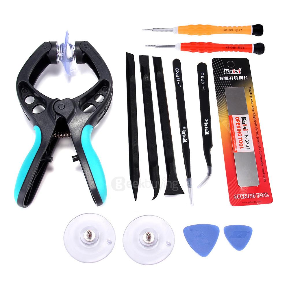 Kaisi 1281 11 Pieces in 1 Specialized Disassemble Tool Toolkit LCD Opening Pliers