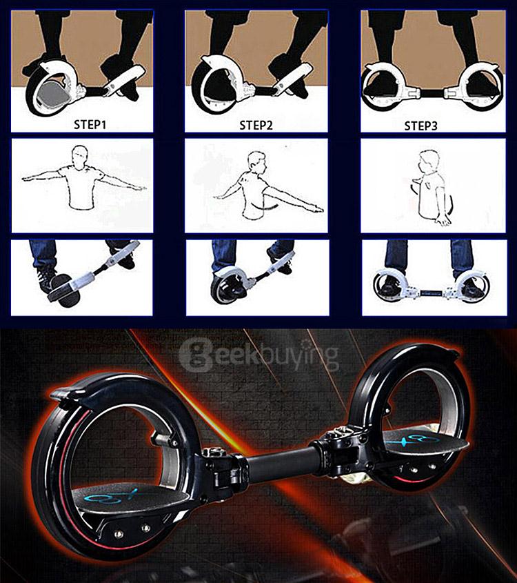 X8 Skatecycle Stylish Freerider Skatecycle Second Generation - Blue