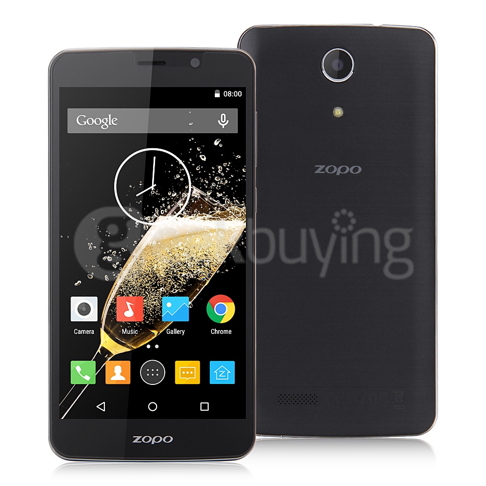ZOPO Speed 7 Plus 5.5inch FHD Android 5.1 3GB 16GB 4G Smartphone 64bit MT6753 Octa Core 13.2MP Miracast OTG Hotknot - Black