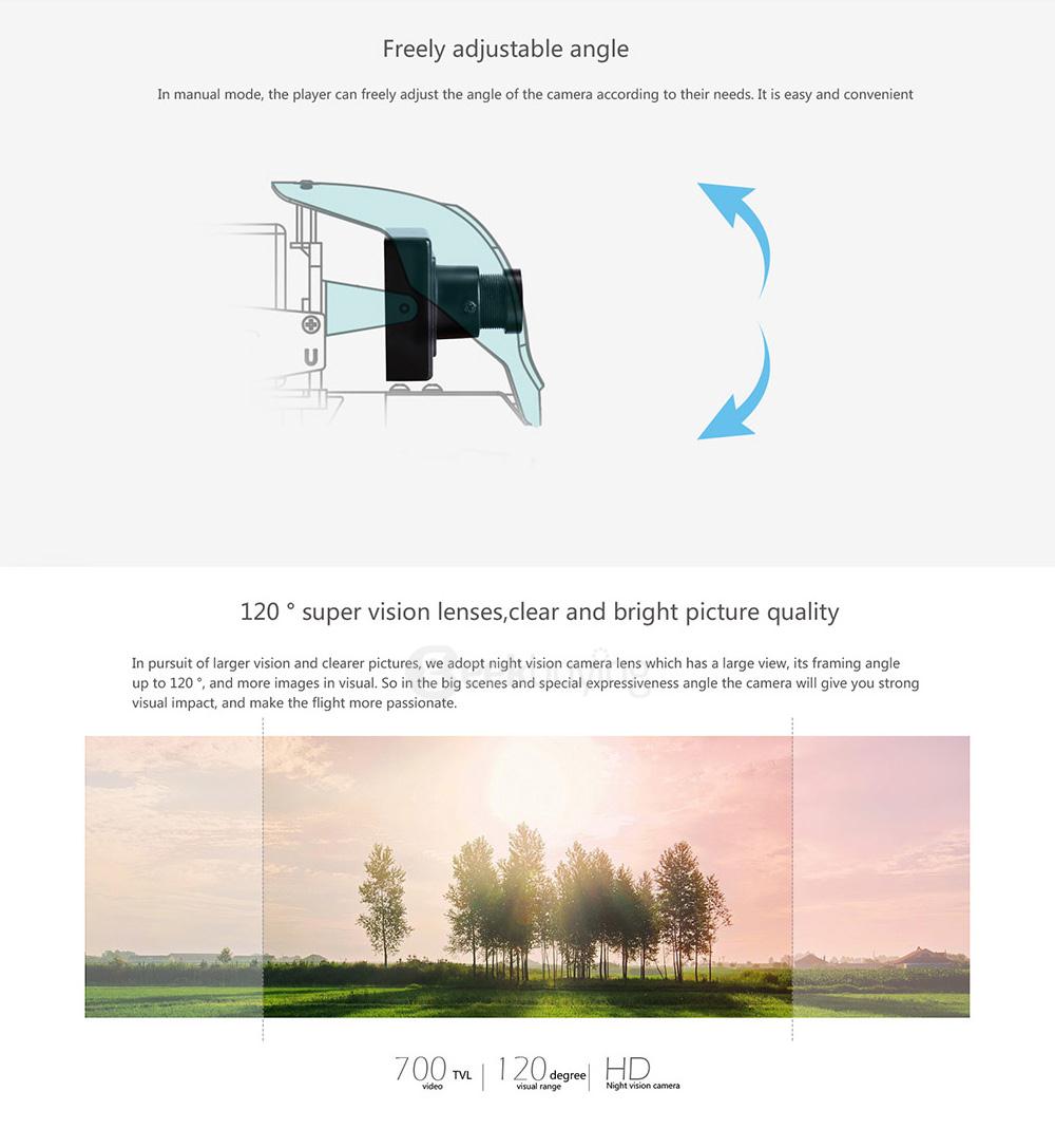 Walkera F210 5.8G FPV HD Camera SP Racing F3 Flight Controller Racing Drone without DEVO7 BNF