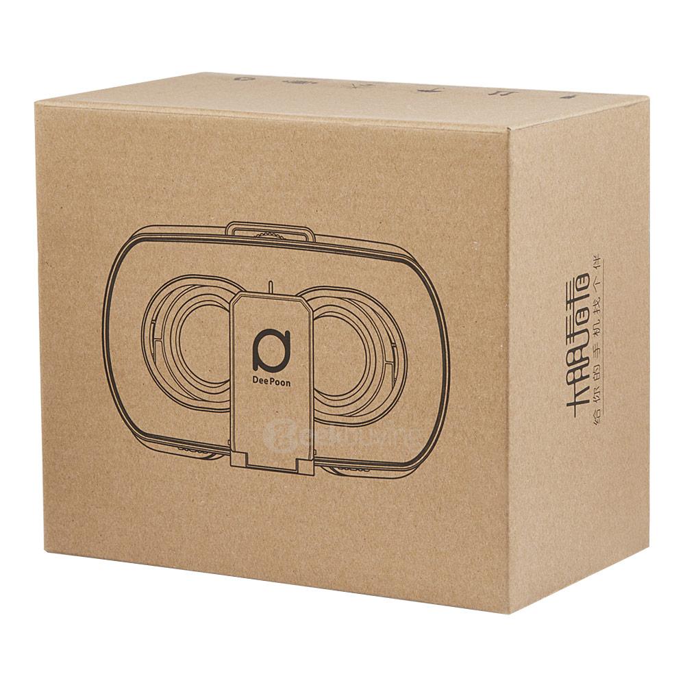 Deepoon V3 Immersive 3D Virtual Reality VR Headset FOV96 Adjustable IPD and Focus Video Game VR Headset with Bluetooth Remote Control for 4.7-5.7inches Smartphones