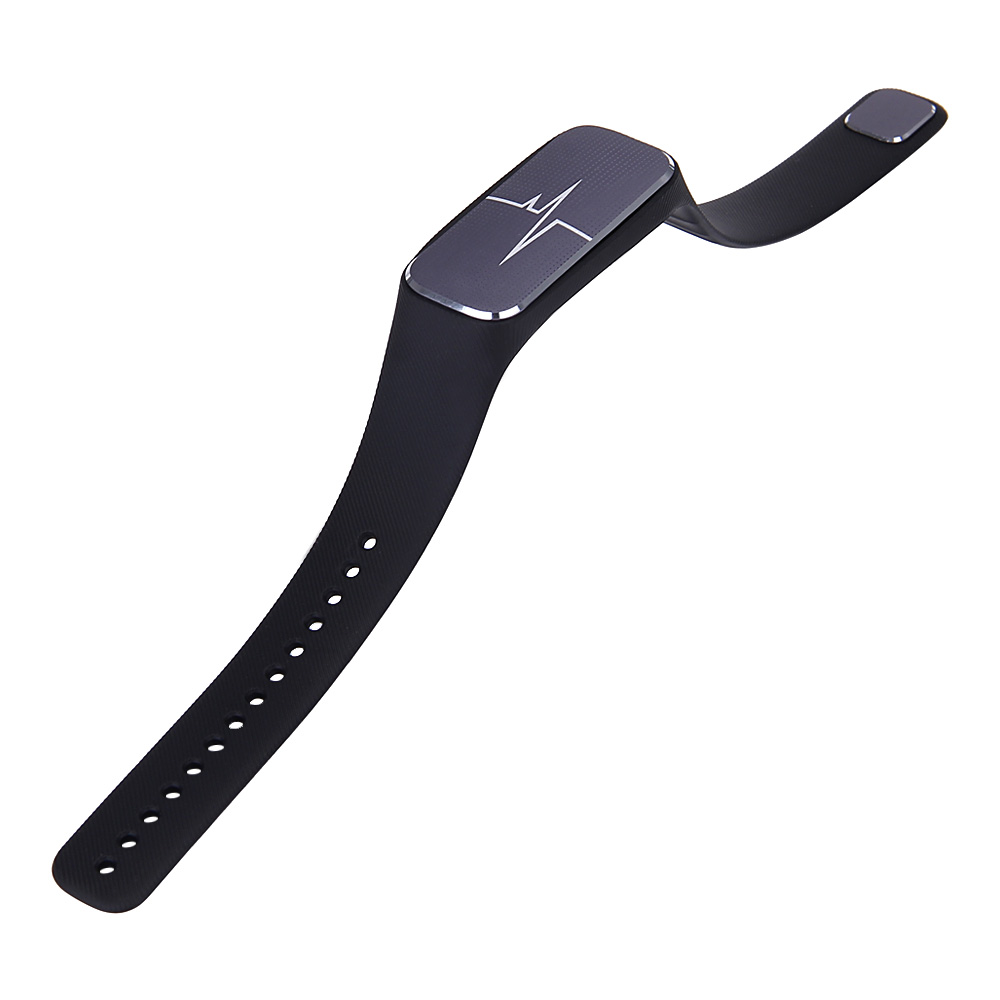 Makibes L18 IP54 Bluetooth Smart Bracelet BT4.0 Blood Pressure Heart Rate Fatigue State Tracker for Android / IOS Phones - Black