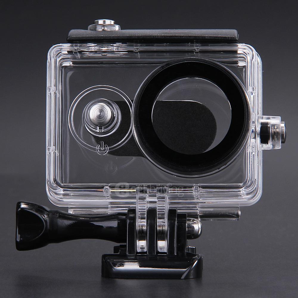 Makibes Waterproof Housing Waterproof Case for Xiaoyi Yi Action Camera Waterproof 40M - Transparente + Black