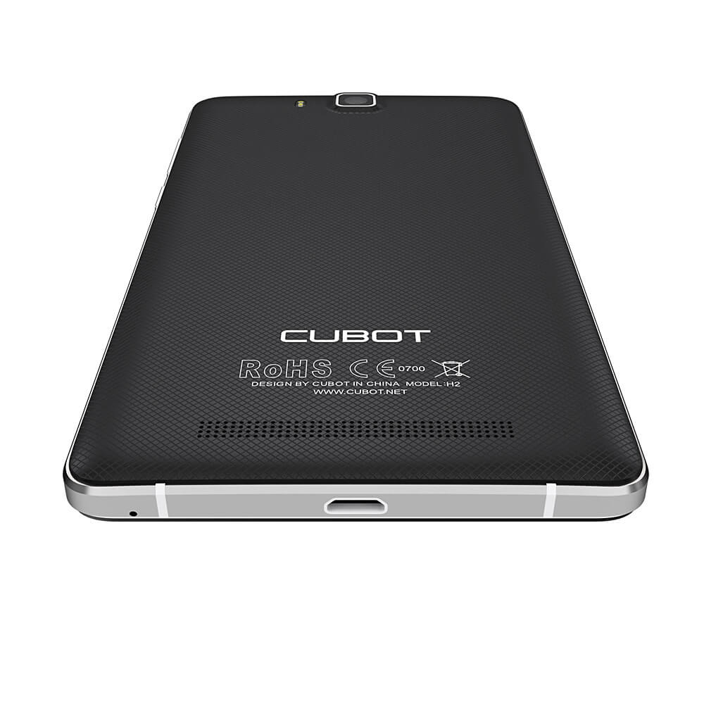 [HK Stock]CUBOT H2 Smartphone 5.5inch IPS HD 4G FDD-LTE Android 5.1 3GB 16GB MTK6735A Quad Core 5000mAh Battery - Black