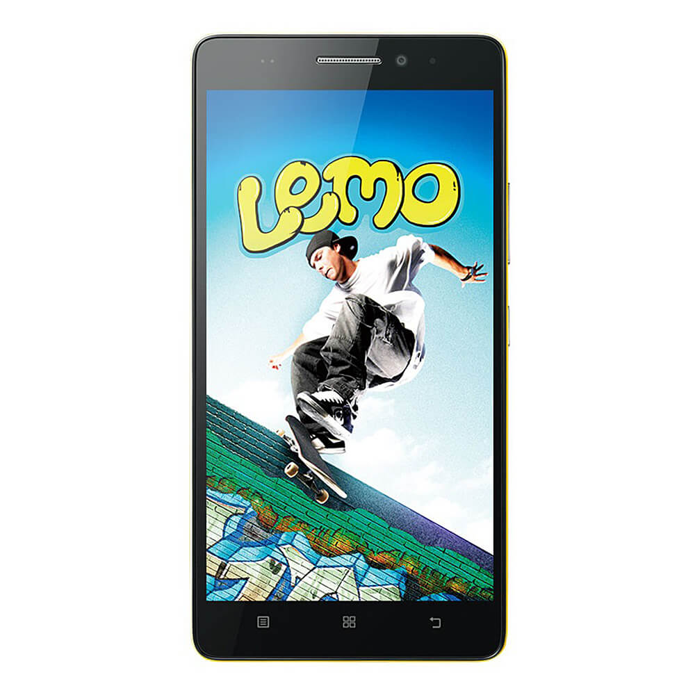 [HK Stock]Lenovo Lemo K3 NOTE (K50-T3S) 5.5inch FHD 4G Smartphone Android 5.0 2GB 16GB MTK6752 Octa Core 1.7GHz - Yellow