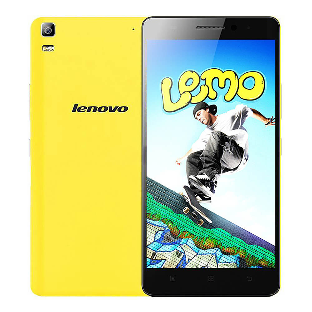 [HK Stock]Lenovo Lemo K3 NOTE (K50-T3S) 5.5inch FHD 4G Smartphone Android 5.0 2GB 16GB MTK6752 Octa Core 1.7GHz - Yellow