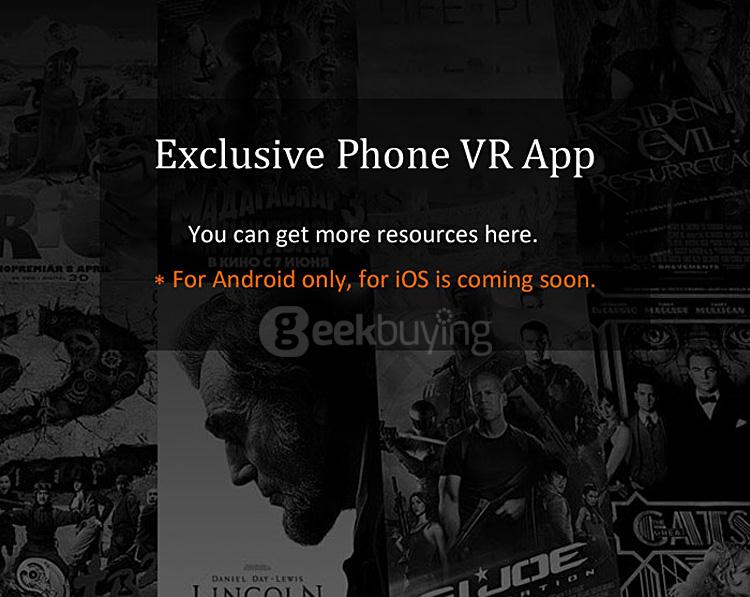 Pico 1 3D VR Virtual Reality Headset FOV 96 IPD Adjustment VR Helmet for 5-6inch Android Smartphones