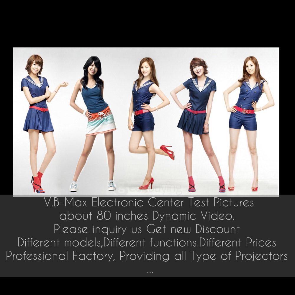 GP9S Mini LED Projector Home Theater Projector 1080P 800 Lumens 800x480 SD/HDMI/VGA/AV/USB