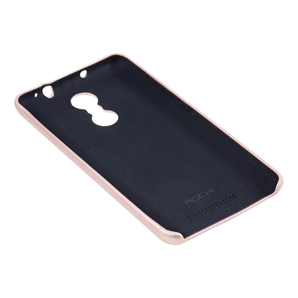 ROCK Touch Series Back Case For Xiaomi Redmi Note 3 Skin-like Hand Feeling Protective Shell Phone Cover - Black