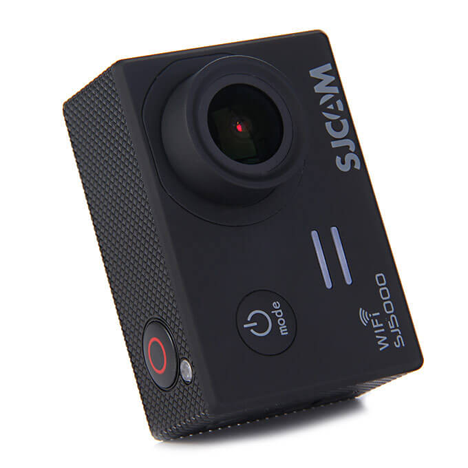 SJCAM SJ5000 WiFi Sports Camera Novatek 96655 14MP 1080P 170 Degree Lens 2.0inch HD Camcorder Car DVR - Black