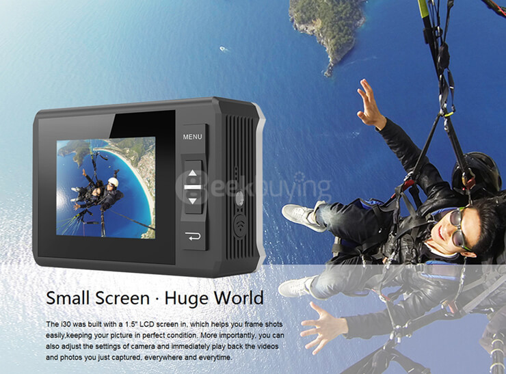 Original ThiEYE i30 WiFi Action Camera FHD 1080P 30fps 1.5