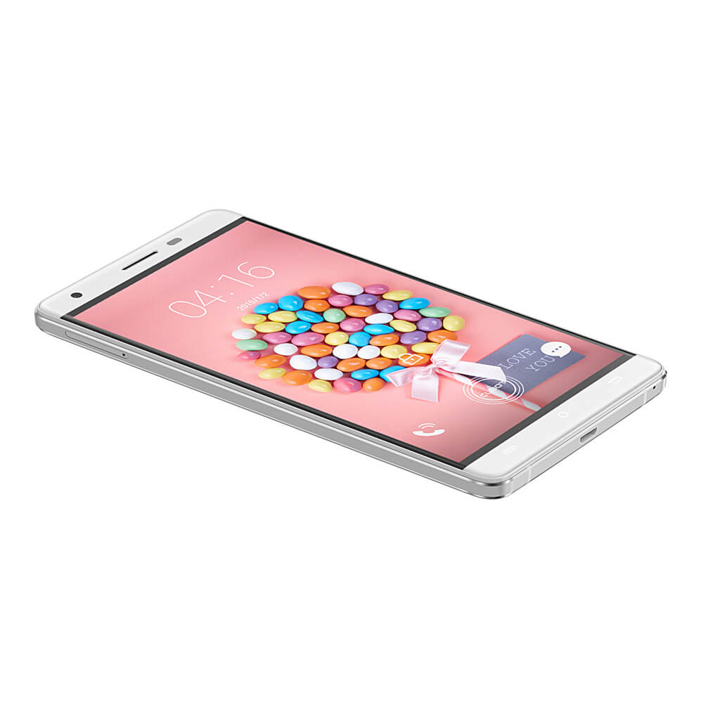 [HK Stock]CUBOT H2 5.5inch IPS HD 4G FDD-LTE Android 5.1 3GB 16GB Smartphone MTK6735A Quad Core 5000mAh Battery - White