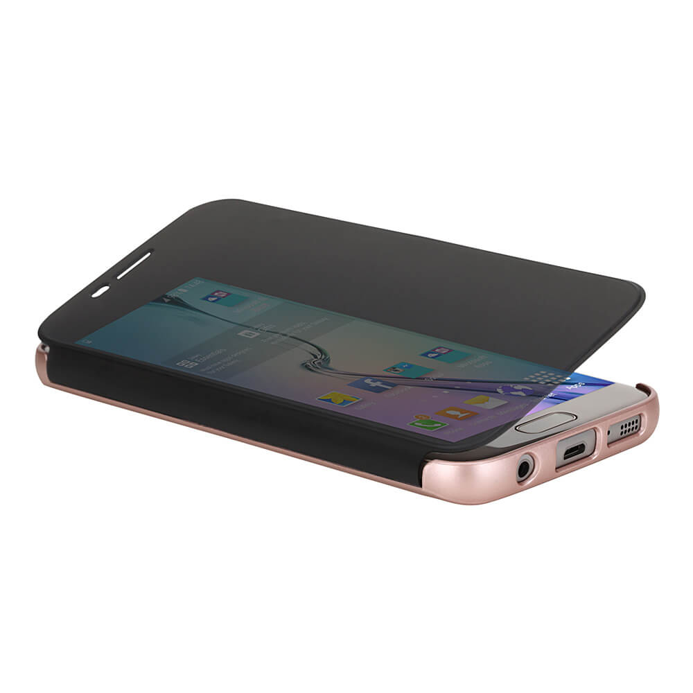 ROCK Case For Samsung Galaxy S7 Edge Smart Sleep Protective Cover - Pink