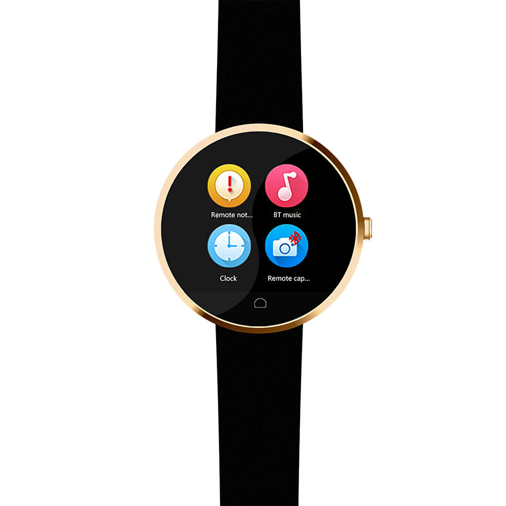 Haier G6 Bluetooth 4.0 Smart Watch MTK2502C Heart Rate Monitor Fitness Tracker Remote Camera 1.22