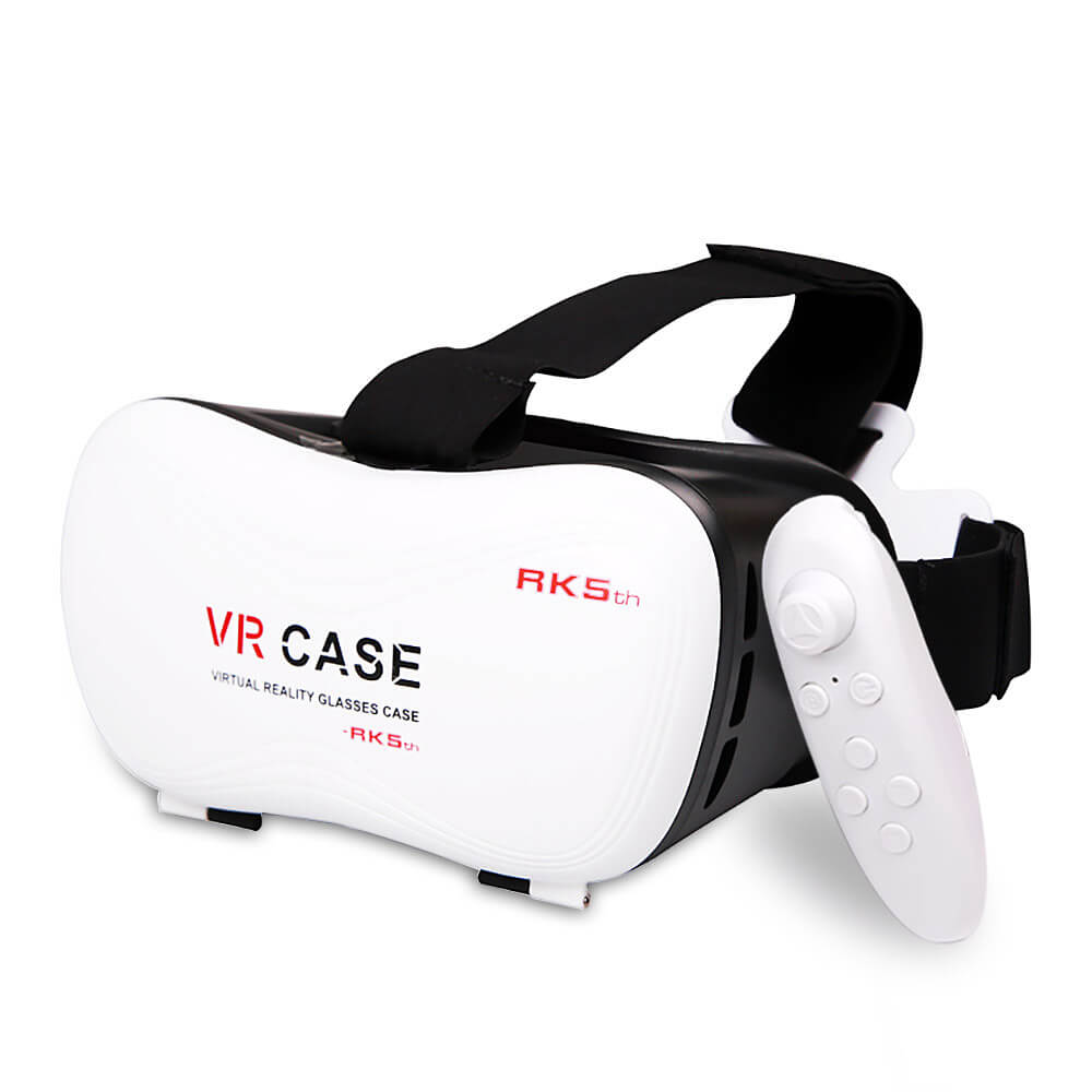VR Case 5 3D Virtual Reality VR Headset IPD Focus Adjust FOV90