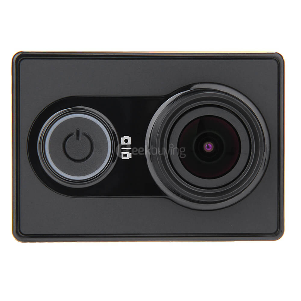 [HK Stock][Official International Version] 5in1 Xiaoyi Yi Action Camera Z23L (Black) + Original Waterproof Case + Soft Silicone Case + Charging Dock + Soft Lens Cover