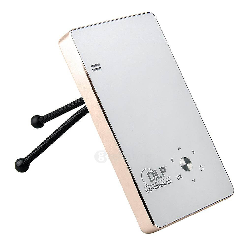 GP2S Mini DLP Projector 2S Dynamic Video 1080P/4K Decoding LED Projector Beamer for XBOX/PS3