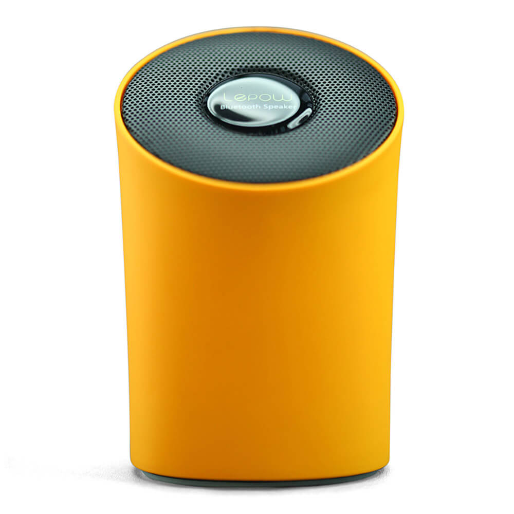 LEPOW Modre Portable Hands-free Bass Wireless Bluetooth Speaker Music Player - Orange