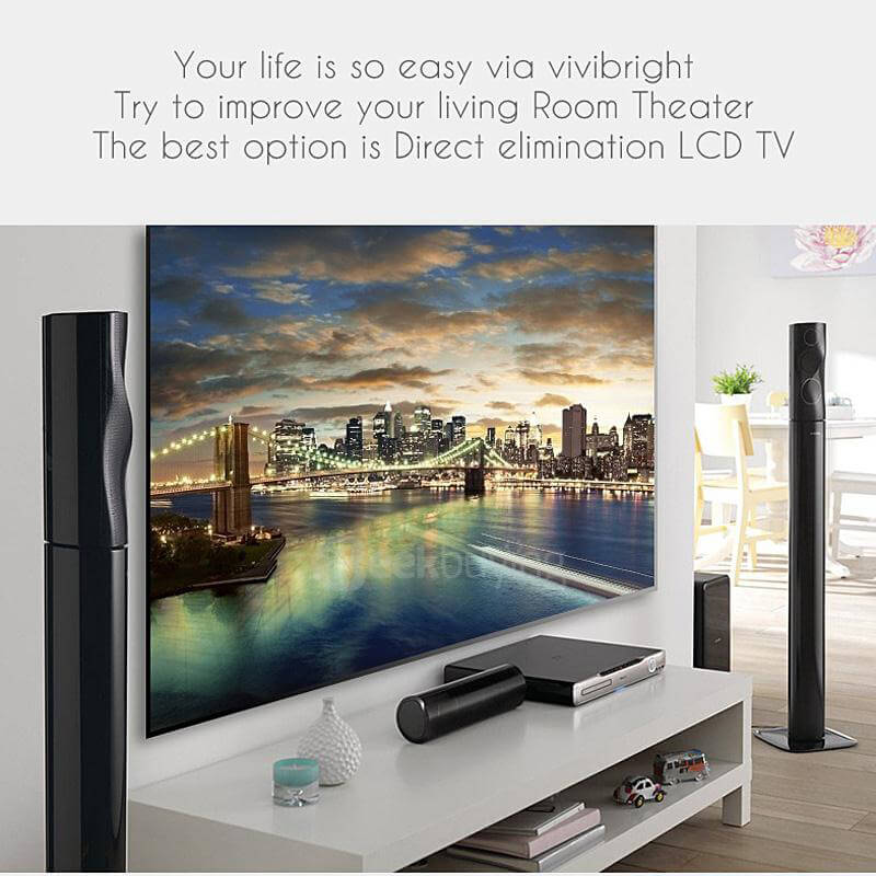PRS200 Multifunctional Home Theater LED Projector 1500LM 800x480 with Keystone Correction for Desktop Laptop