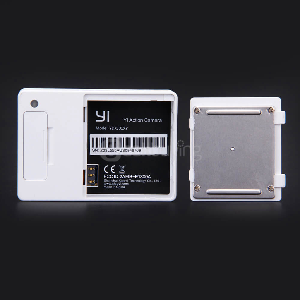 [HK Stock][Official International Version] 5in1 Xiaoyi Yi Action Camera Z23L (White) + Original Waterproof Case + Soft Silicone Case + Charging Dock + Soft Lens Cover