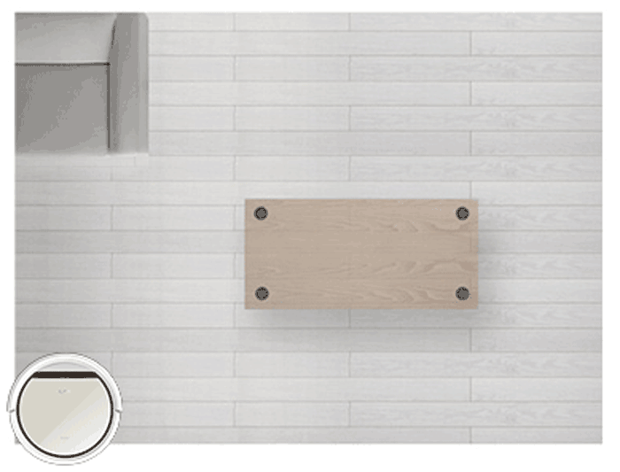 ILIFE V5 Intelligent Robotic Vacuum Cleaner Sweeper - White