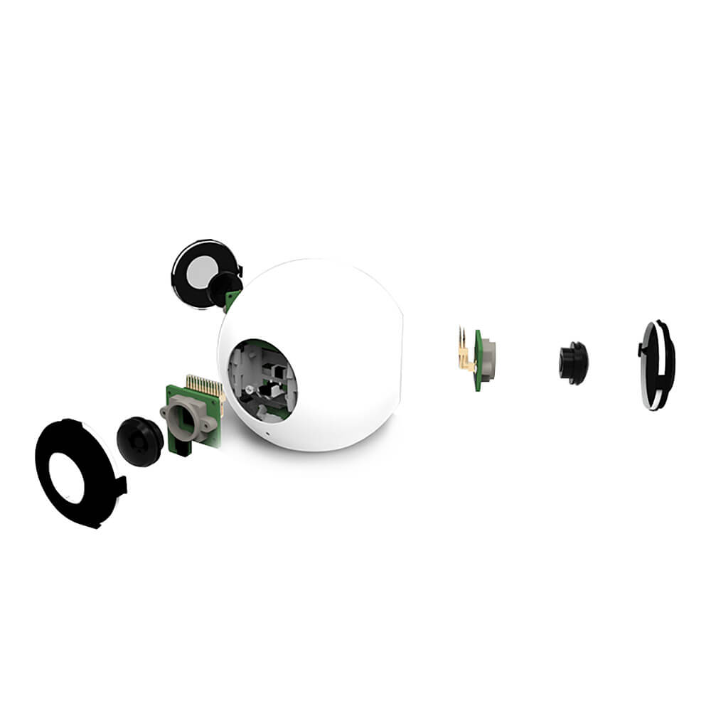 Baofeng Moyan 720FOV VR Virtual Reality Camera 16GB Real Time Remote Monitor