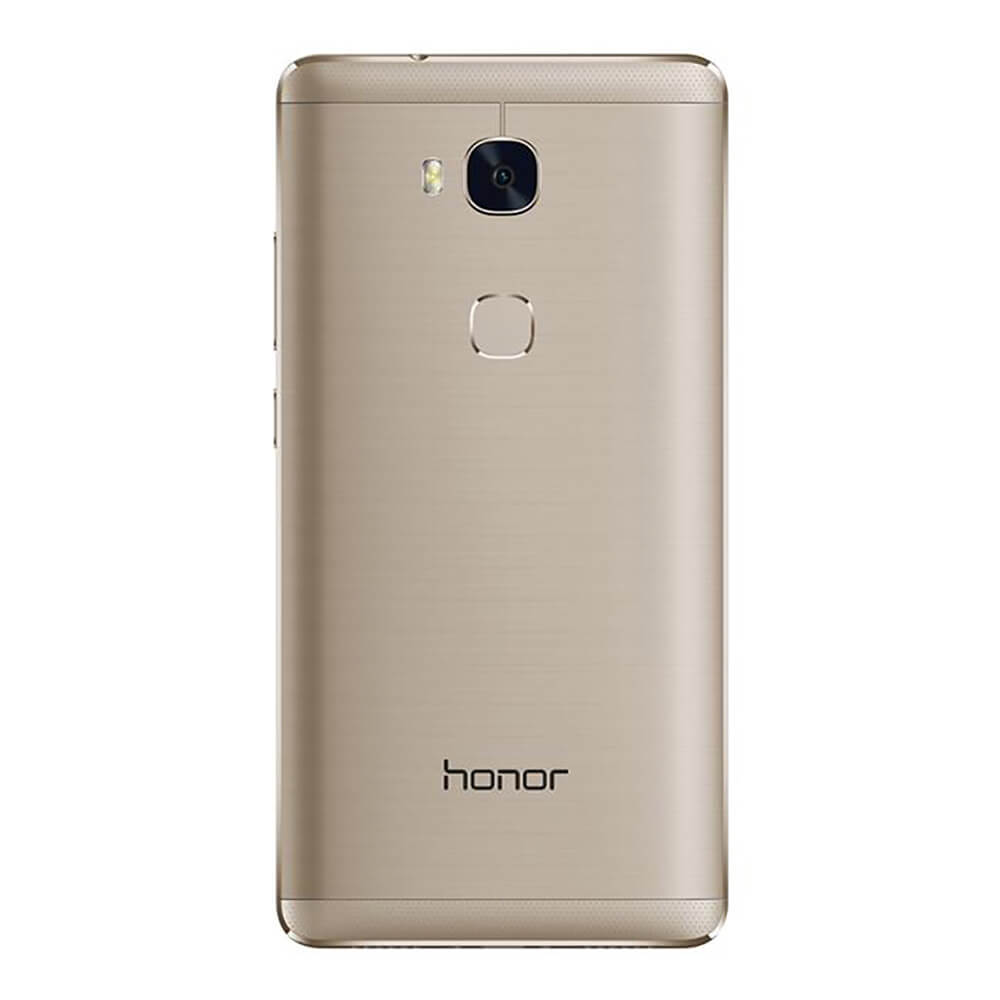 HUAWEI HONOR 5X 5.5inch FHD Android 5.1 2GB 16GB 4G LTE Smartphone 64bit Qualcomm Snapdragon 616 Octa Core Touch ID 5.0MP+13.0MP Metal Body 3000mAh - Gold