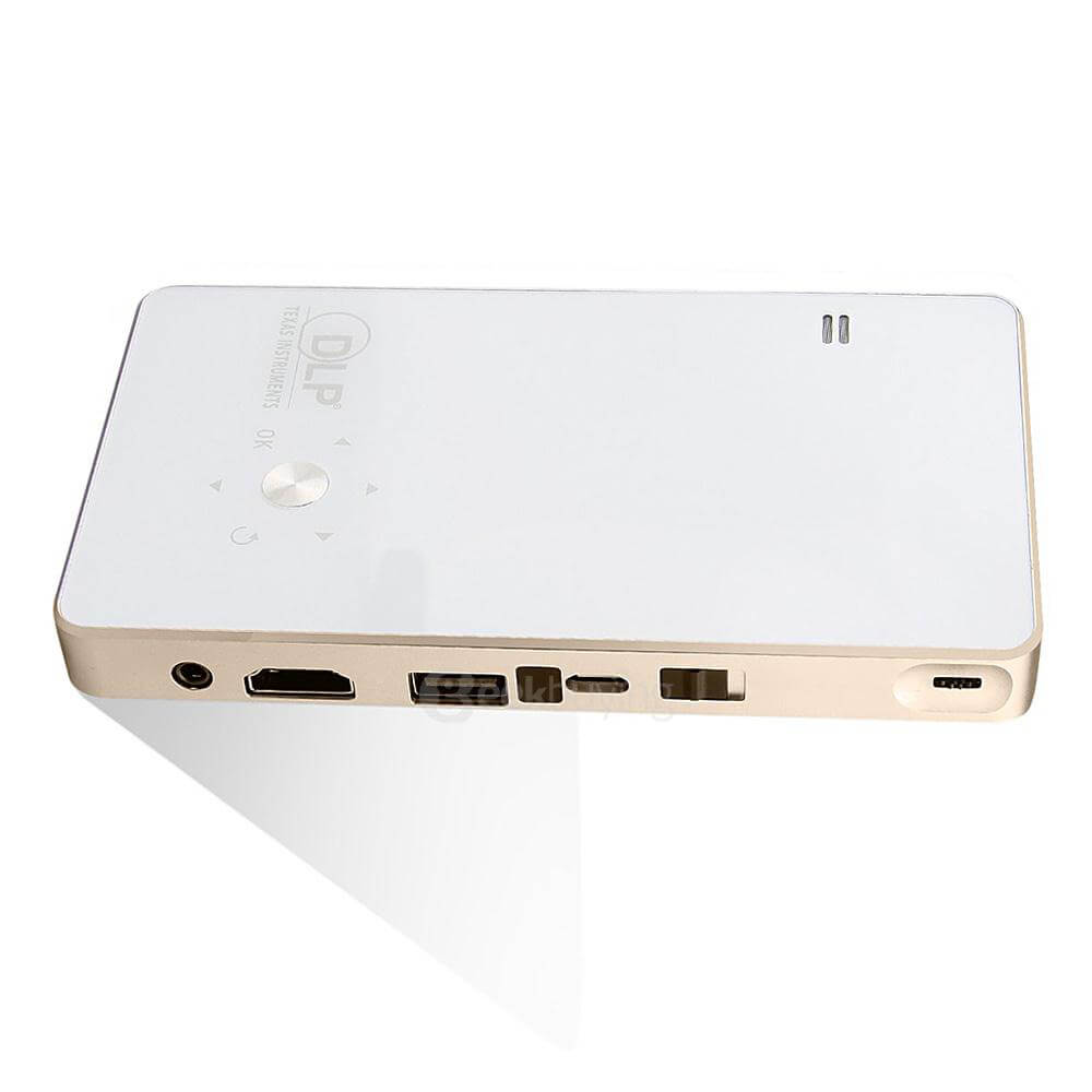 GP2S Mini DLP Projector 2S Dynamic Video 1080P/4K Decoding LED Projector Beamer for XBOX/PS3