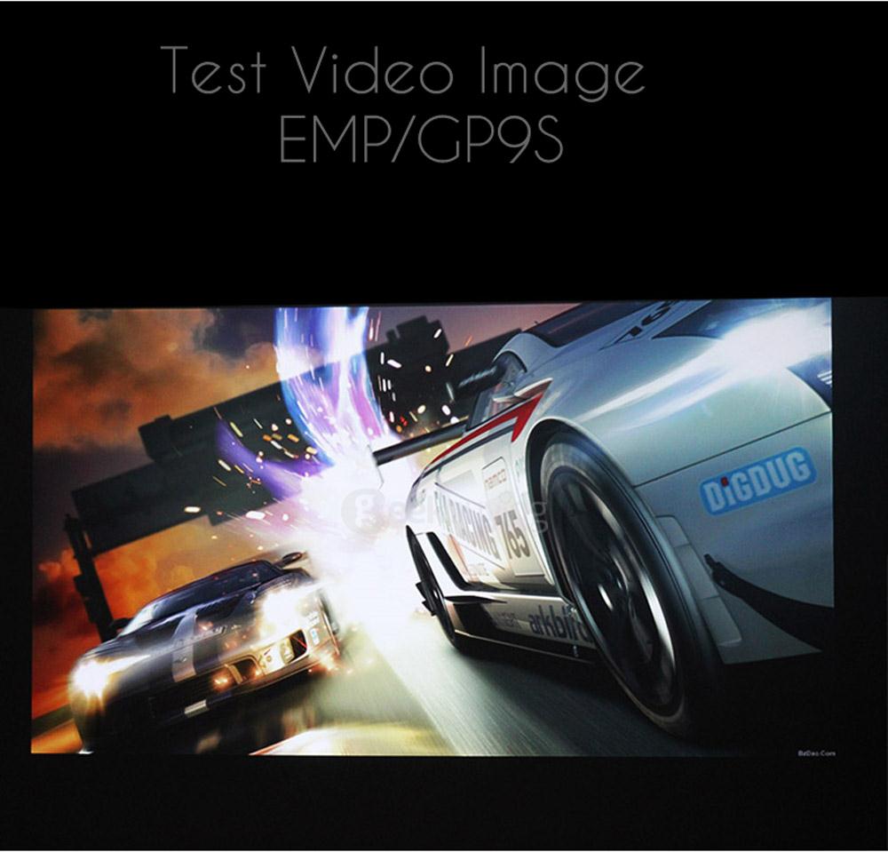 GP9S Mini LED Projector Home Theater Projector 1080P 800 Lumens 800x480 SD/HDMI/VGA/AV/USB