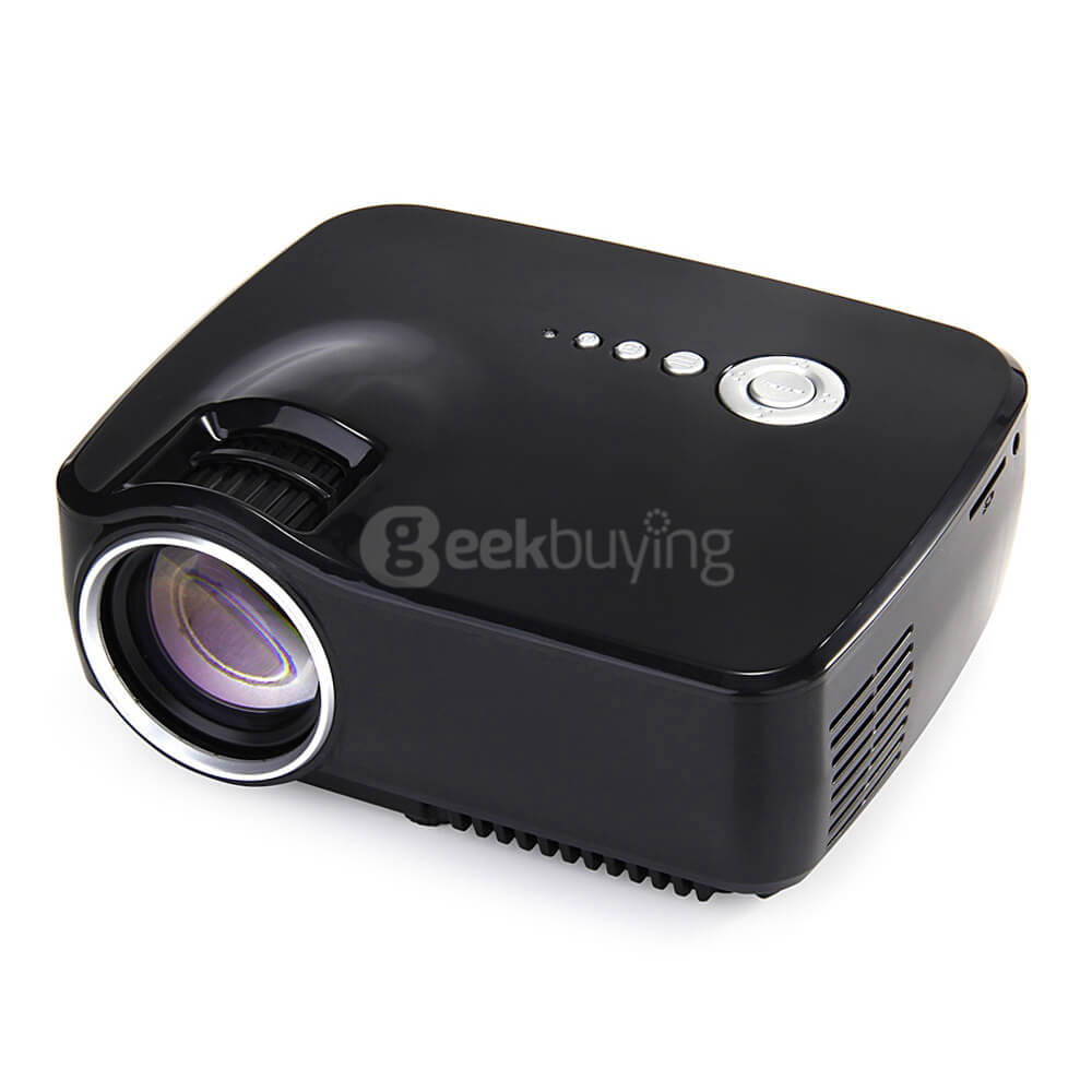 GP70 Mini LCD 1200LM LED Theater Home Projector HDMI 1080P FHD SD USB TV Beamer
