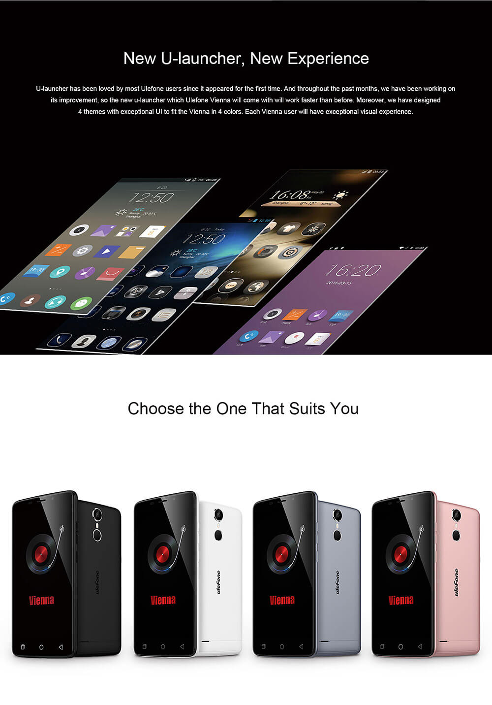 [HK Stock]Ulefone Vienna 2.5D Sharp 5.5inch FHD Android 5.1 4G LTE 3GB+32GB Smartphone MTK6753 3250mAh Quick Charge 13.0MP Touch ID HIFI IR Smart Key-Gray
